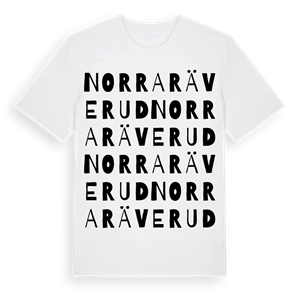 Norra Räverud ordlek t-shirt – ekologisk bomull t-shirt från Pinshirt