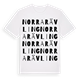 Norra Rävling ordlek t-shirt