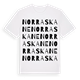 Norra Skane ordlek t-shirt
