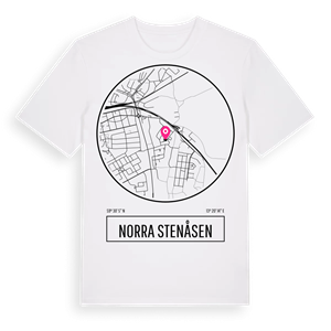 Norra Stenåsen t-shirt – ekologisk bomull t-shirt från PinShirt