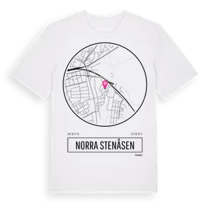 Norra Stenåsen t-shirt – ekologisk bomull t-shirt från Pinshirt