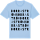 Blue Soul t-shirt med Norra Ström ordlek t-shirt