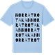 Blue Soul t-shirt med Norra Trotakan ordlek t-shirt