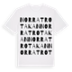 Norra Trotakan ordlek t-shirt
