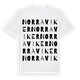 Norra Viker ordlek t-shirt