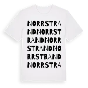 Norrstrand ordlek t-shirt – ekologisk bomull t-shirt från Pinshirt