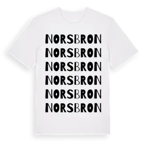 Norsbron ordlek t-shirt – ekologisk bomull t-shirt från Pinshirt