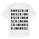 Norserud ordlek t-shirt