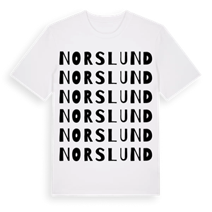 Norslund ordlek t-shirt – ekologisk bomull t-shirt från PinShirt