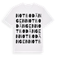 Notbodängen ordlek t-shirt