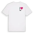 Jag älskar Ny t-shirt litet tryck