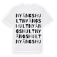 Nyängshult ordlek t-shirt