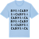 Blue Soul t-shirt med Nyback ordlek t-shirt