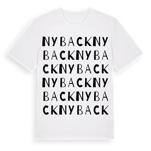 Nyback ordlek t-shirt – ekologisk bomull t-shirt från PinShirt