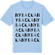 Blue Soul t-shirt med Nybacka ordlek t-shirt