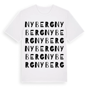 Nyberg ordlek t-shirt – ekologisk bomull t-shirt från PinShirt