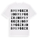 Nybyggerud ordlek t-shirt