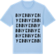 Blue Soul t-shirt med Nyen ordlek t-shirt