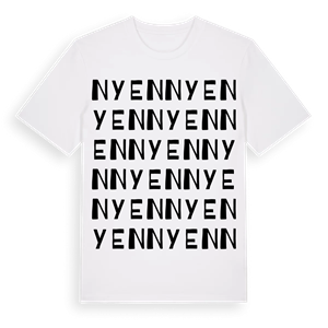 Nyen ordlek t-shirt – ekologisk bomull t-shirt från Pinshirt