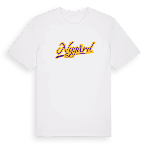 Nygård baseball t-shirt – ekologisk bomull t-shirt från PinShirt