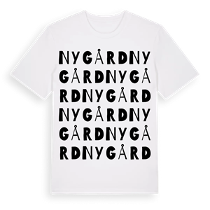 Nygård ordlek t-shirt – ekologisk bomull t-shirt från PinShirt