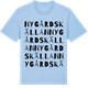 Blue Soul t-shirt med Nygårdskällan ordlek t-shirt