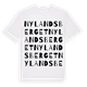 Nylandsberget ordlek t-shirt