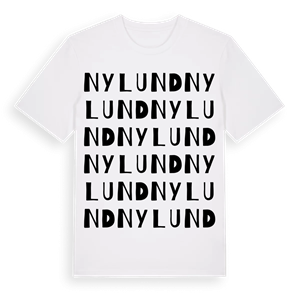 Nylund ordlek t-shirt – ekologisk bomull t-shirt från PinShirt
