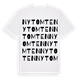 Nytomten ordlek t-shirt