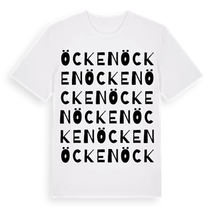 Öcken ordlek t-shirt – ekologisk bomull t-shirt från PinShirt
