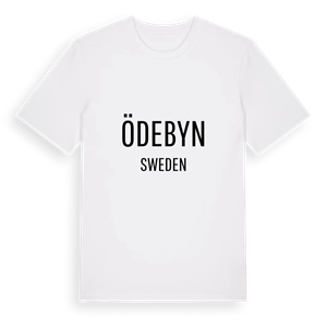 Ödebyn i Sverige t-shirt – ekologisk bomull t-shirt från PinShirt