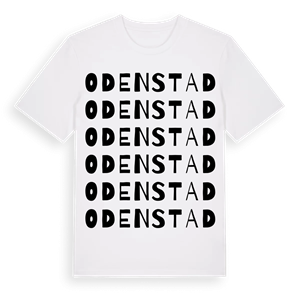 Odenstad ordlek t-shirt – ekologisk bomull t-shirt från PinShirt