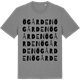 Mid Heather Gray t-shirt med Ögården ordlek t-shirt