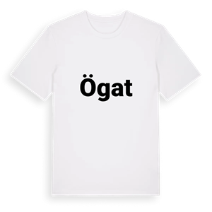 Ögat fetstil t-shirt – ekologisk bomull t-shirt från PinShirt