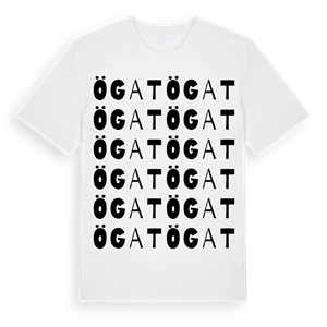 Ögat ordlek t-shirt – ekologisk bomull t-shirt från PinShirt