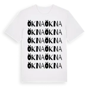 Ökna ordlek t-shirt – ekologisk bomull t-shirt från Pinshirt