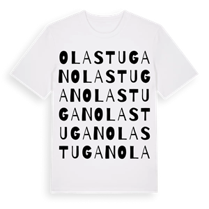 Olastugan ordlek t-shirt – ekologisk bomull t-shirt från PinShirt
