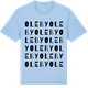 Blue Soul t-shirt med Oleby ordlek t-shirt