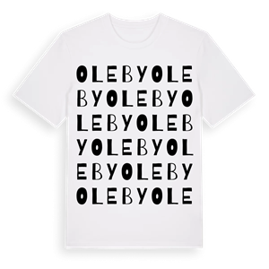 Oleby ordlek t-shirt – ekologisk bomull t-shirt från Pinshirt