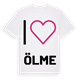 Jag älskar Ölme t-shirt stort tryck