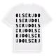 Olserud ordlek t-shirt