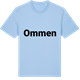 Blue Soul t-shirt med Ommen fetstil t-shirt