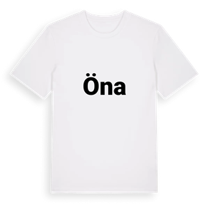 Öna fetstil t-shirt – ekologisk bomull t-shirt från PinShirt