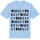 Blue Soul t-shirt med Önneby ordlek t-shirt