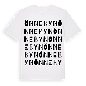 Önnebyn ordlek t-shirt – ekologisk bomull t-shirt från PinShirt