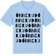 Blue Soul t-shirt med Önnerud ordlek t-shirt