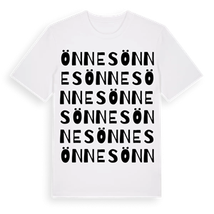 Önnes ordlek t-shirt – ekologisk bomull t-shirt från PinShirt