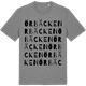 Mid Heather Gray t-shirt med Örbäcken ordlek t-shirt