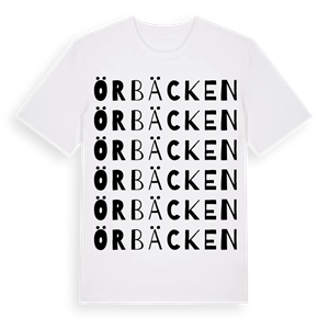 Örbäcken ordlek t-shirt – ekologisk bomull t-shirt från PinShirt