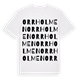 Orrholmen ordlek t-shirt